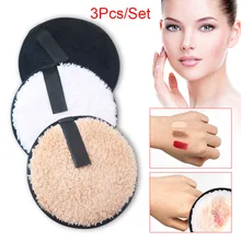 3 шт волшебный макияж Глубокая очистка губки мягкое волокно слоеное полотенце для удаления макияжа лица SSwell