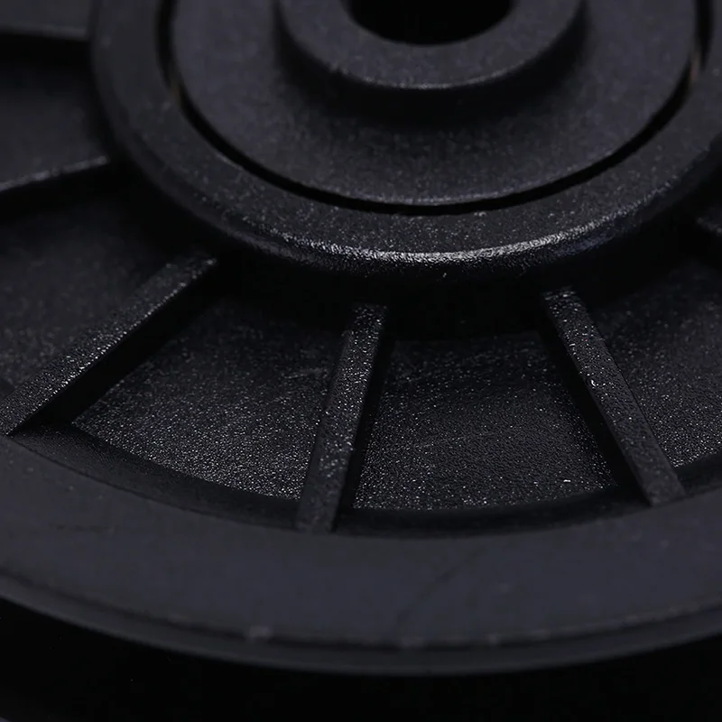 1 шт. прочный и износостойкий Abs Материал черный подшипник шкив кабель тренажерный зал оборудование 105 мм
