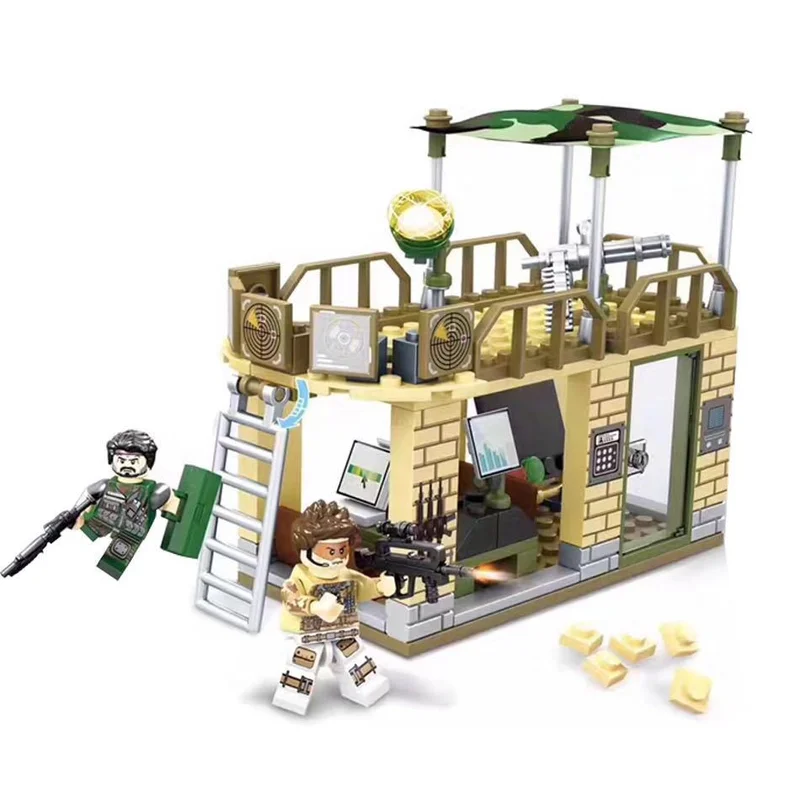 Military War Front Commander Army Police SWAT Building Blocks Bricks Children's Educational Toys Compatible with Legoings