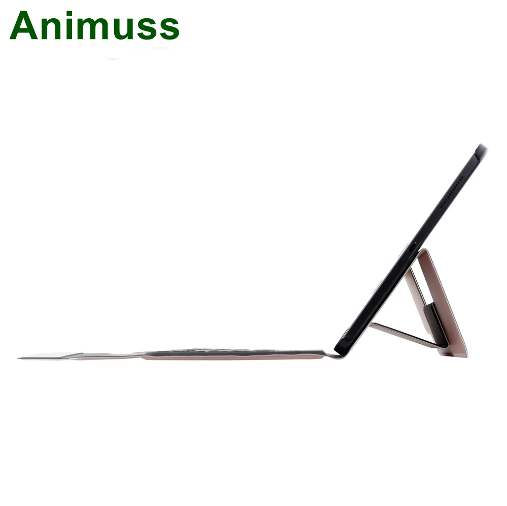 

Animuss Ultrathin For iPad Cover With Wireless Bluetooth Keyboard For iPad Pro 11 inch 2018 Smart PU Leather For iPad Pro Case
