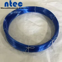Нейлоновая леска из мононити 300 м синего цвета