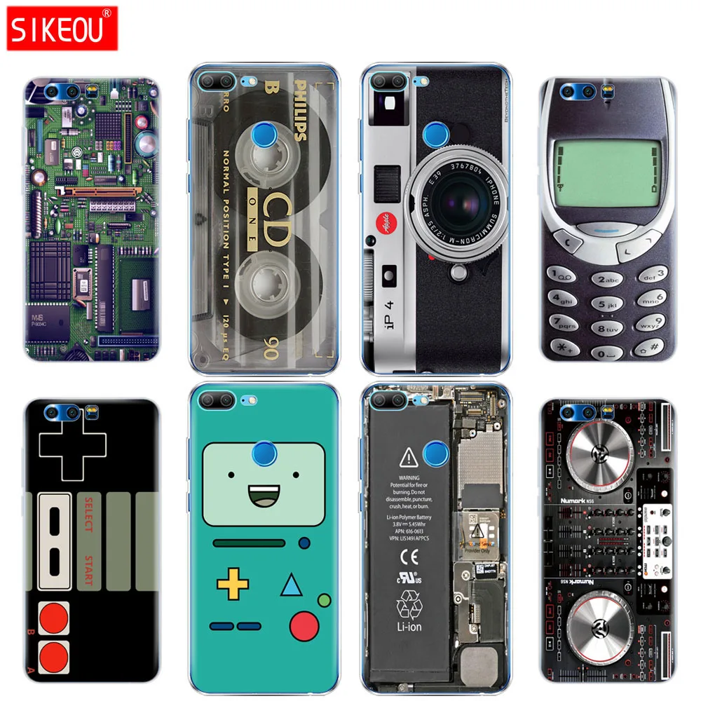

cover phone case for huawei honor 9 honor 9 lite soft tpu silicone back cover 360 full protective printing transparent coque