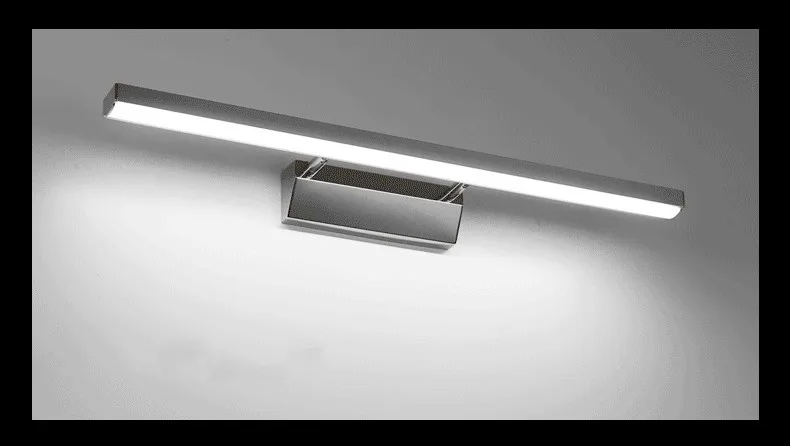 Выпуск 400 мм/500 мм 5 Вт/8 Вт светодиодный зеркальный светильник водонепроницаемый настенный светильник для душевой комнаты светильник для спальни