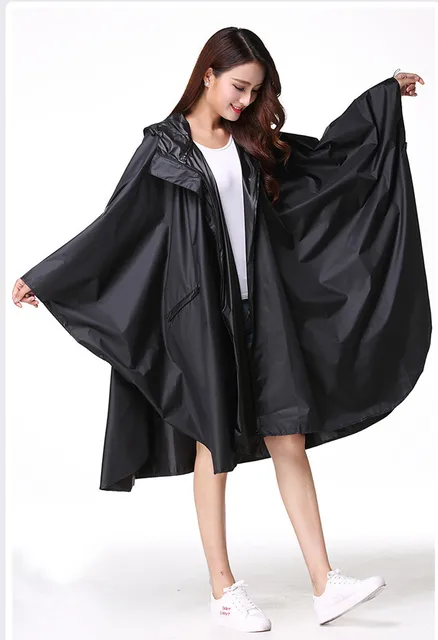 thin raincoat with hood