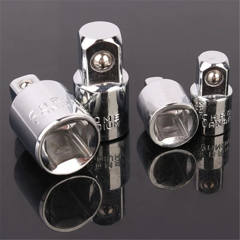 

4pcs/Set Ratchet Socket Adapter Reducer Converter Sleeve 1/4 3/8 1/2 Inch Air Impact Craftsman Socket Wrench Hand Tools