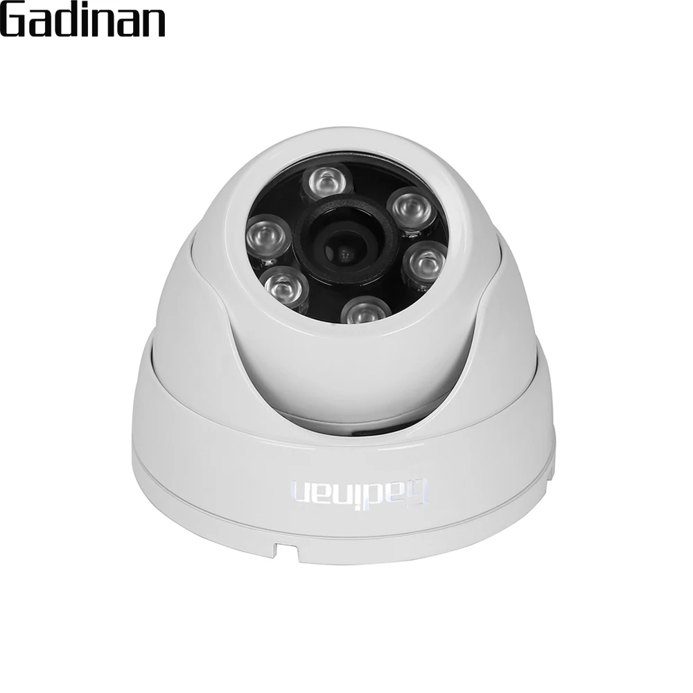 Камера видеонаблюдения GADINAN AHD HD 1080P 2MP SONY IMX307 Антивандальная 2 8 мм купольная