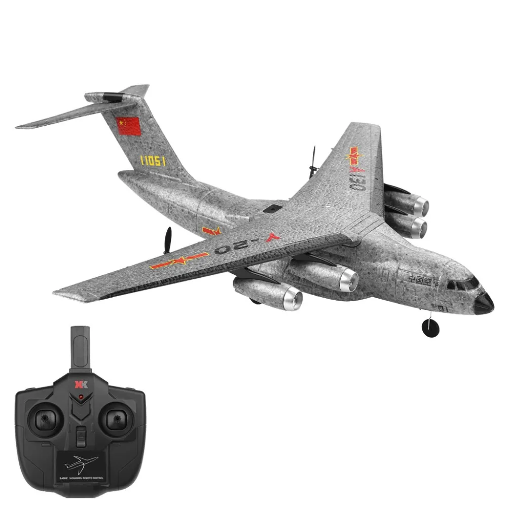 

WLtoys A130 3CH 2.4G RC Airplane Plane RTF Remote Control Glider Sailplane Aircraft Plan Toys Kids Gifts 200 meters control