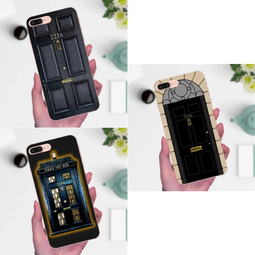 Классический oldserlock Holmes 221b дверь для Galaxy A3 A5 A7 On5 On7 2015 2016 2017 Grand Alpha G850 Core2 Prime S2 I9082 |