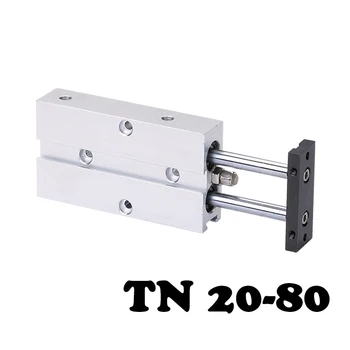 

Free shipping TN20*80 Two-axis double bar cylinder cylinder Double Shaft Cylinder TN Type 20mm Bore 80mm Stroke Pneumatic