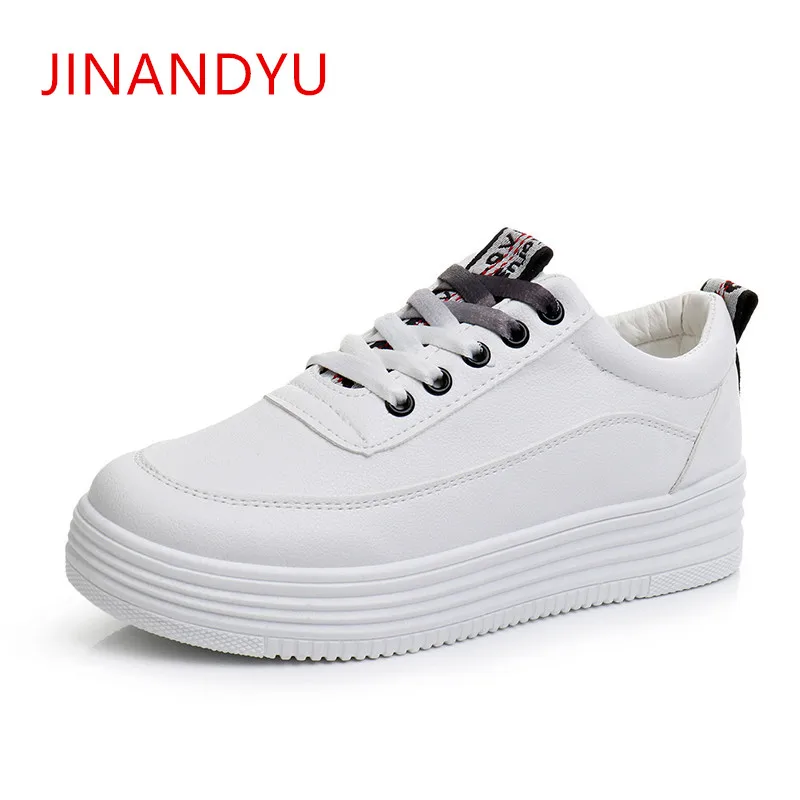 

Casual Platform Shoes Woman 2018 Fashion Ladies White Platform Sneakers Women Casual Platform Flat Shoes Women Sneakers Shoes