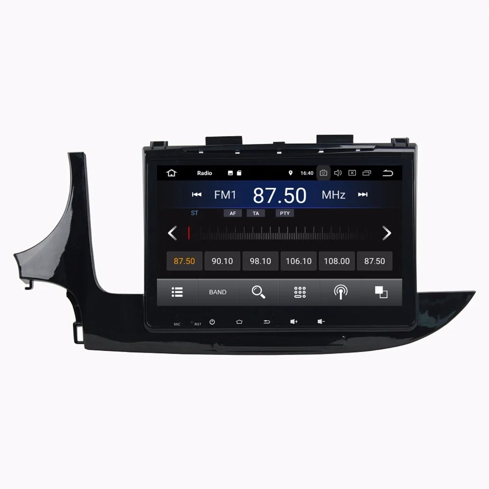 Четырехъядерный 1 din 9 &quotAndroid 8 автомобильный аудио dvd плеер для Opel ASTRA K 2016 2017 2 Гб ram