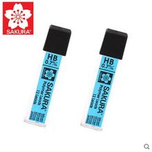 3 шт.(трубы) /lot Япония Супер сильная анти-трещин 0.7 мм HB механического карандаша Высокое качество карандаш пополнения Сакура xk-7a
