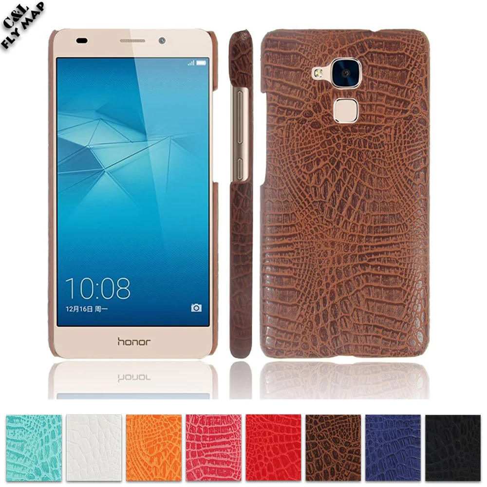 Крокодиловый Чехол для Huawei GT3 NMO L22 L31 Жесткий ПК Защитный чехол телефона GT 3 L23