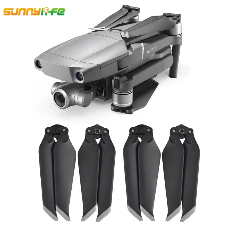 Original 4pcs Propeller Low Noise Quick Release for DJI Mavic 2 Drone Pro Zoom