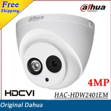 4MP Dahua HDCVI Camera WDR IR Eyeball Security Camera IR Distance 50M Indoor Outdoor IP67 Smart IR HD SD dual-output CCTV camera