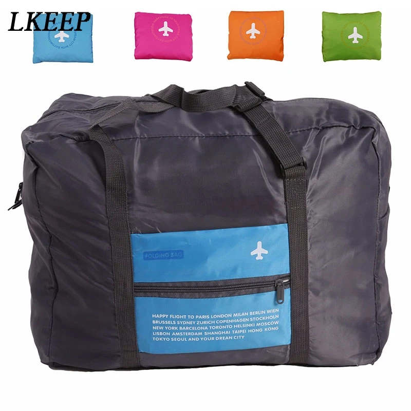 Buy Large Capacity Travel Bag Nylon Zipper Luggage Bag