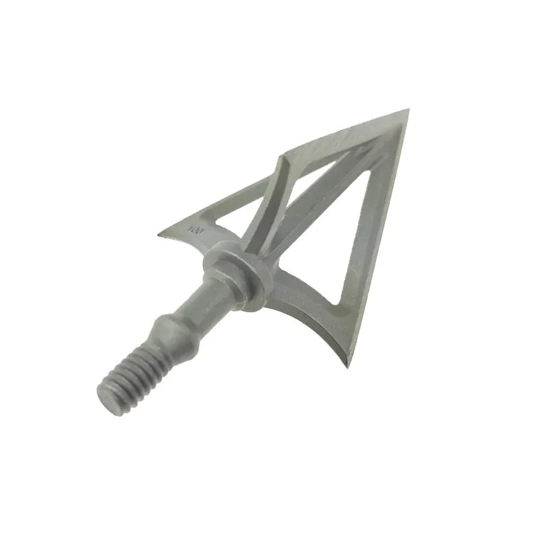 3/6/12 Pcs Archery 3 Fix Blade Arrowhead Hunting 100 Grain Broadhead Stainless Steel Arrow Points Shooting Accesories 3/6/12 Pcs Archery 3 Fix Blade Arrowhead Hunting 100 Grain Broadhead Stainless Steel Arrow Points Shooting Accesories