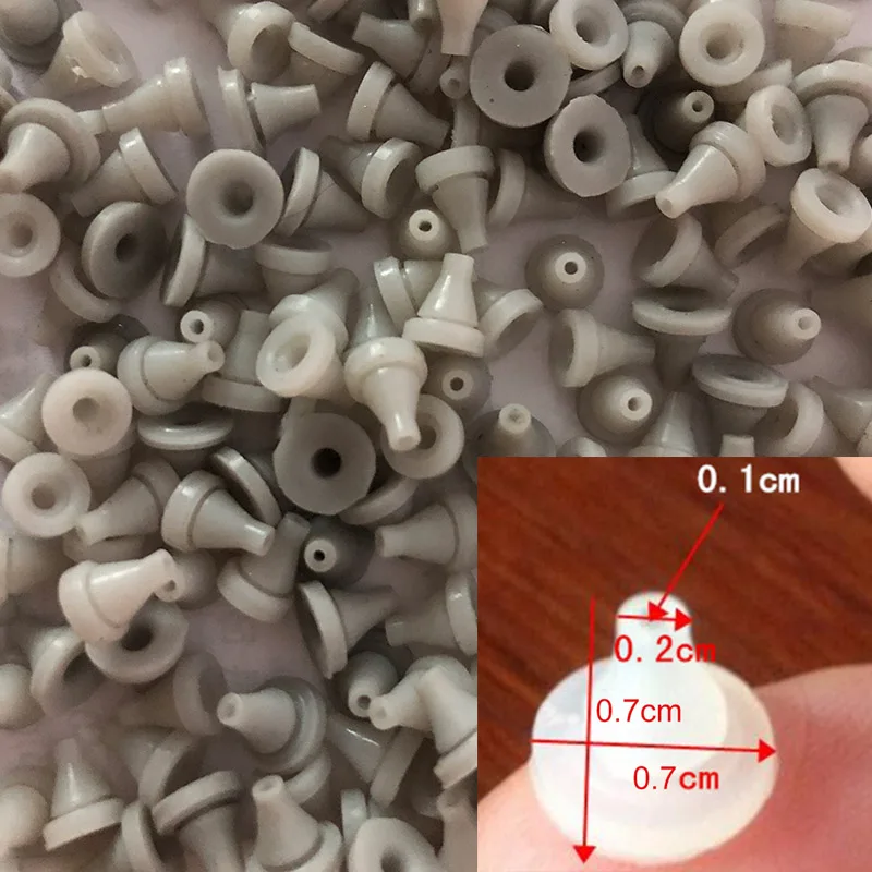 20pcs/lot Shower Accessories Shower Head Silicone Sprinkler Head Spout Top Spray Parts Parts Silicone Water shower head