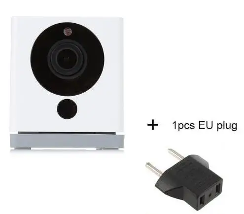 XiaoMi Mijia XiaoFang портативный умный wifi ip-камера IR-Cut ночного видения 1080P для смарт-пульта дистанционного управления домашней безопасности - Цветной: add EU plug