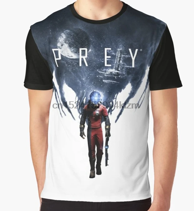 

All Over Print T-Shirt Men Funy tshirt Prey (2017) Short Sleeve O-Neck Tops Tee women t shirt