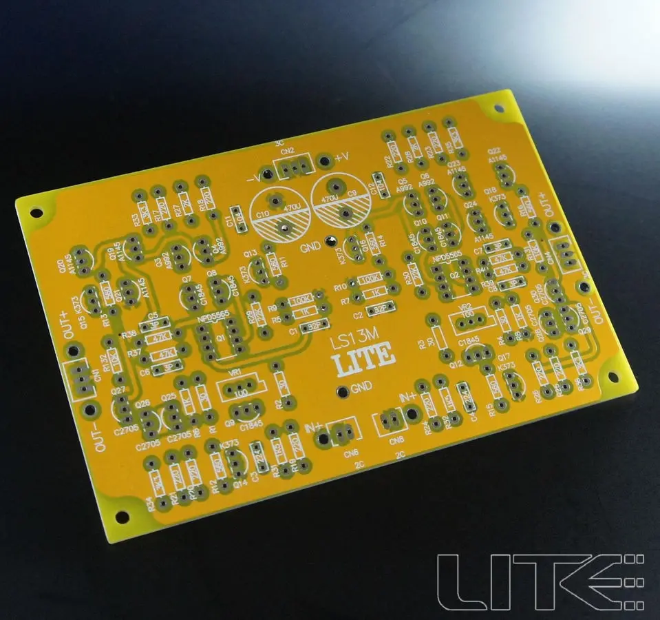 LITE LS13M PCB Усилитель мощности Напряжение возбуждения пустая плата PCB