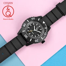 Citizen Q & Q zegarek zestaw dla mężczyzn top luksusowa marka wodoodporny Sport zegarek kwarcowy solar mężczyzn neutralny zegarek wojskowy zegarek do nurkowania Relogio