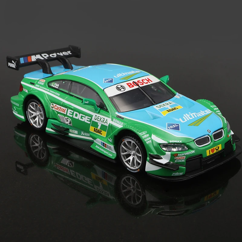 Литая модель автомобиля BBURAGO 1:32 DTM M3 металлическая гоночная машина коллекционные