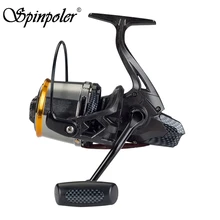 Горячая 20-25 кг Мощность Рыболовная катушка карбоновая рама 8000/10000/14000 серия спиннинговая Катушка левая/правая сменная 12+ 1 нержавеющая BB