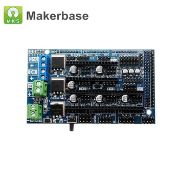 

3D Printer Parts Control Board Ramps 1.6 Expansion Panel 4 layers PCBs with Heatsink Upgraded Ramps 1.4 Compatible Mega 2560