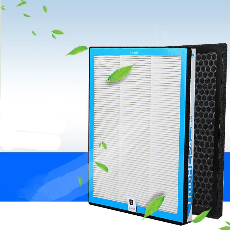 Воздухоочистители Запчасти TKJ-F210A TKJ-F210B TKJ-F220A TKJ-220B TKJ-255A TKJ-255B активированный уголь+ hepa фильтр PM2.5 формальдегида