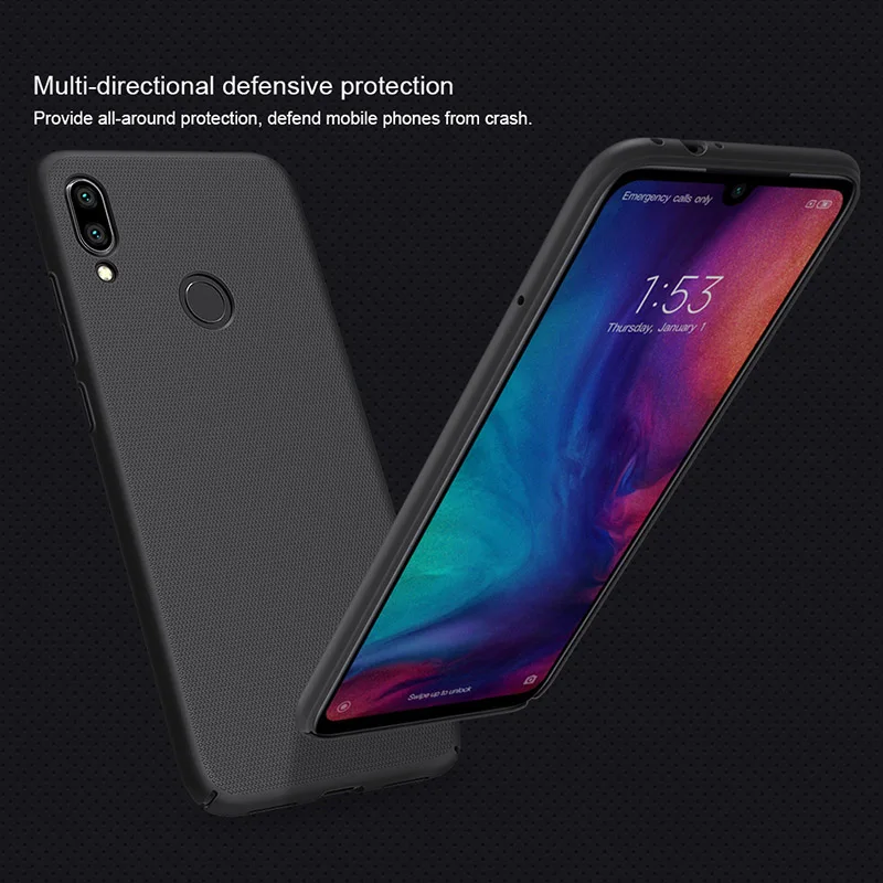 Чехол Nillkin для Xiaomi Redmi 7 7A чехол Note суперматовый защитный жесткий матовый из