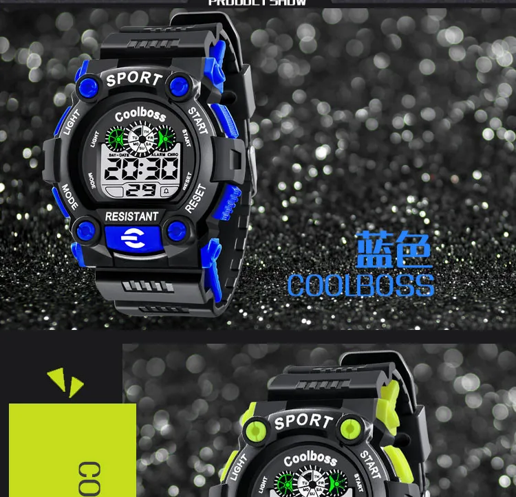 2020 Fashion Men Casual Sport Watch Digital Wristwatches LED Man Watches Waterproof military Clock gift Relogio Masculino