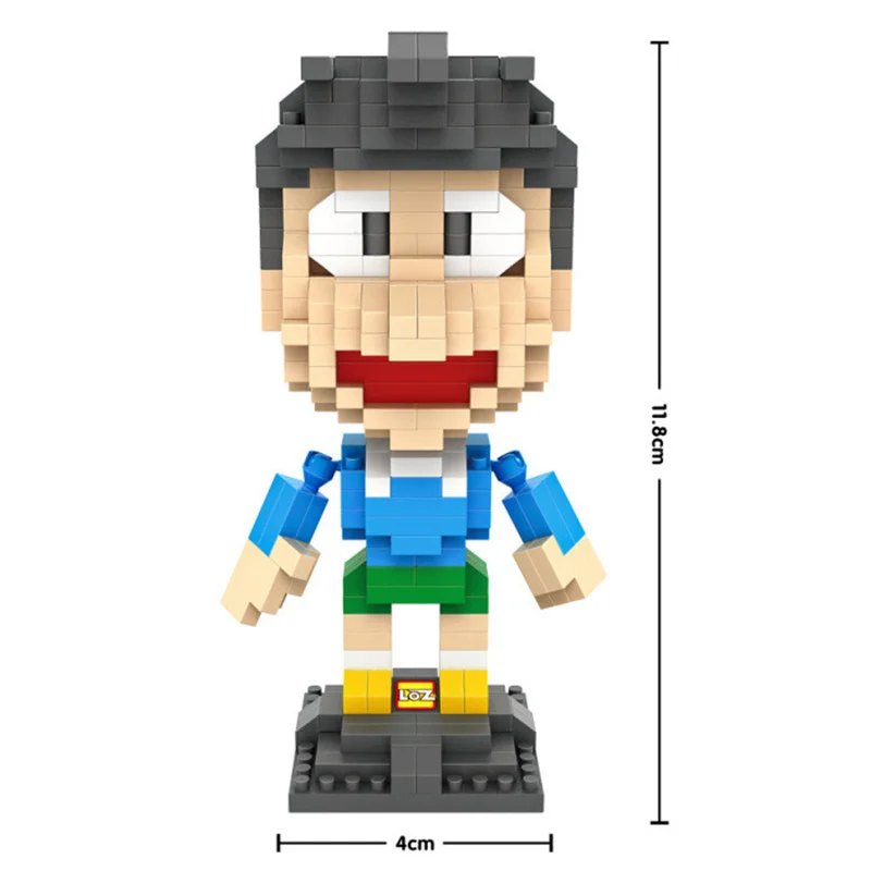 LOZ Doraemon строительные блоки игрушки японский мультфильм экшн игрушка фигурки