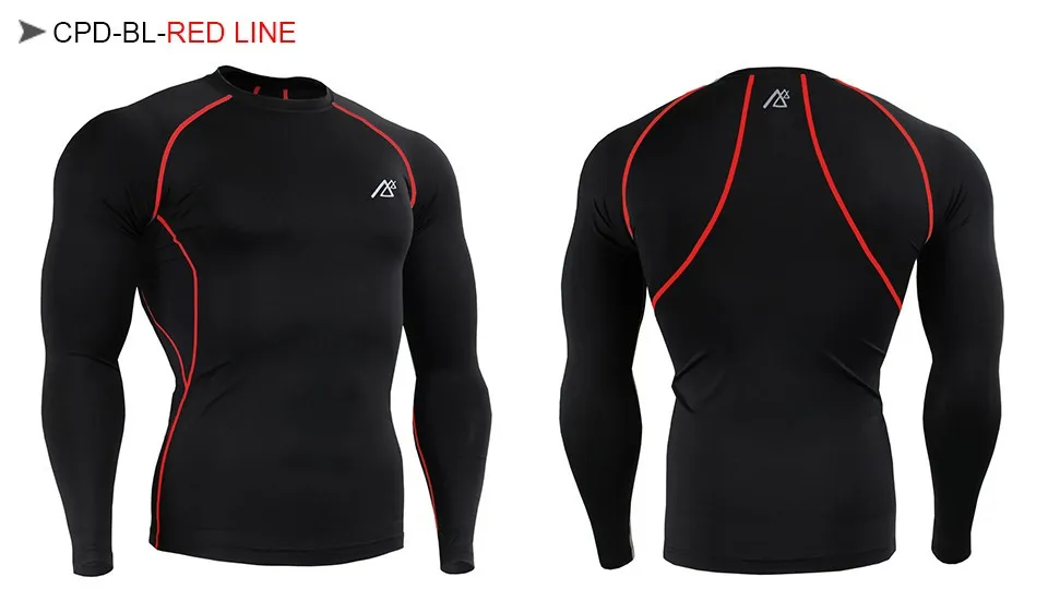 Для мужчин s компрессионные рубашки набор мужчин с длинным/коротким рукавом спортивная одежда для бега фитнес кожа плотный базовый слой Леггинсы Плюс Размер