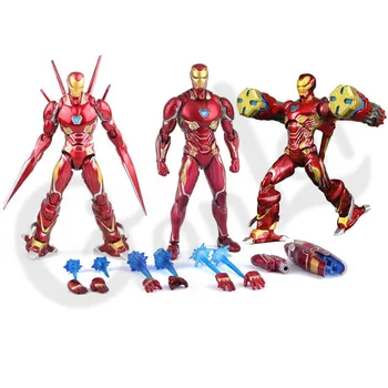 

SHF 6" Iron Man MK50 Nano Weapons Ironman Mark 50 Tony Stark SHF Endgame Infinity War Action Figure Toy