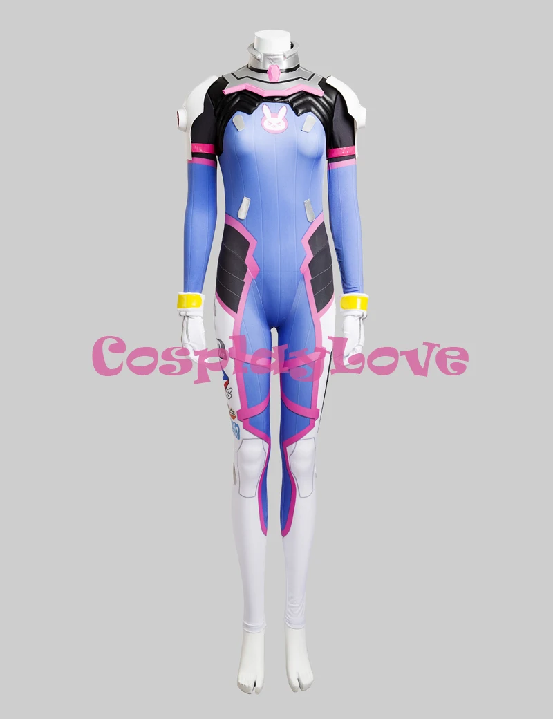 Игра D. VA костюм женский/девушки/Леди Хэллоуин Косплей d. va Zentai Catsuit на заказ спандекс цифровая печать D VA боди