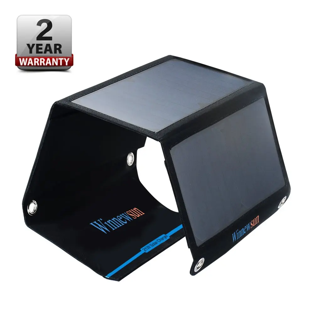 

Solar 21 W 3 Pieces Of Portable Solar Cell Charger Sun Power Fast Charge 2 USB 5V Output Port For Mobile Phone Samsung Tablet
