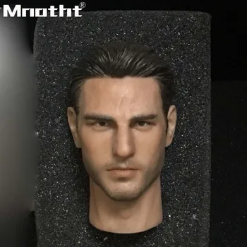 

1/6 Scale CIAN Tom Curise Head Sculpt for 12inch Action Figures DIY Male Soldier Hobbies Model Toy m5 Collection Accessories