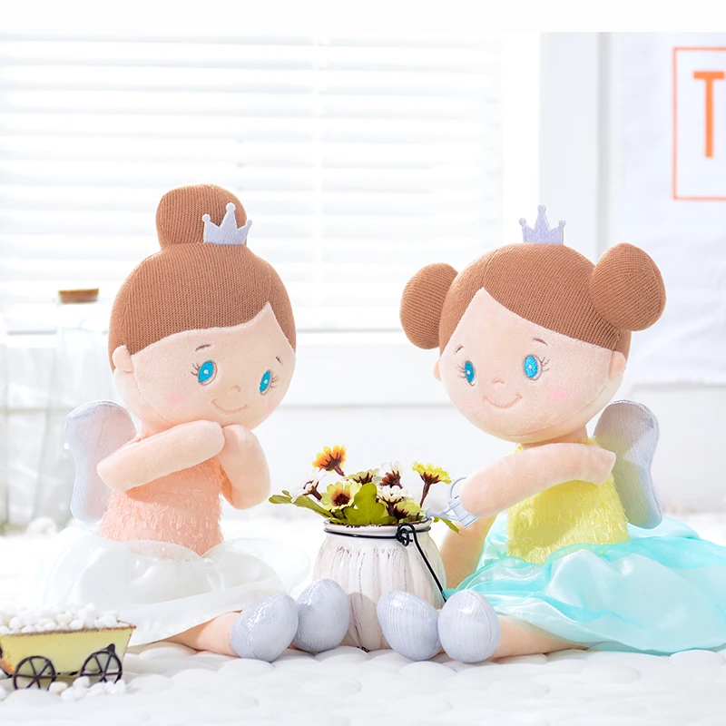 Tanie Gloveleya pluszowe lalki aniołki prezenty dla dzieci tkaniny lalki dla dzieci pluszowe zabawki Kawaii szmaciana lalka