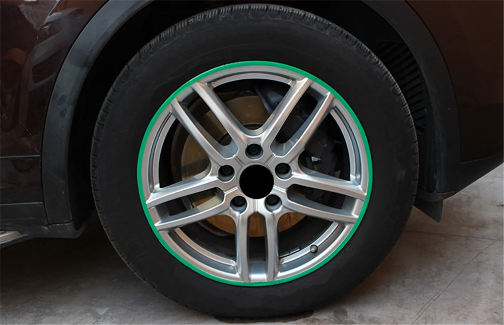 Автомобиль и колеса мотоцикла отражающие наклейки DIY изменение формы для Mercedes Benz