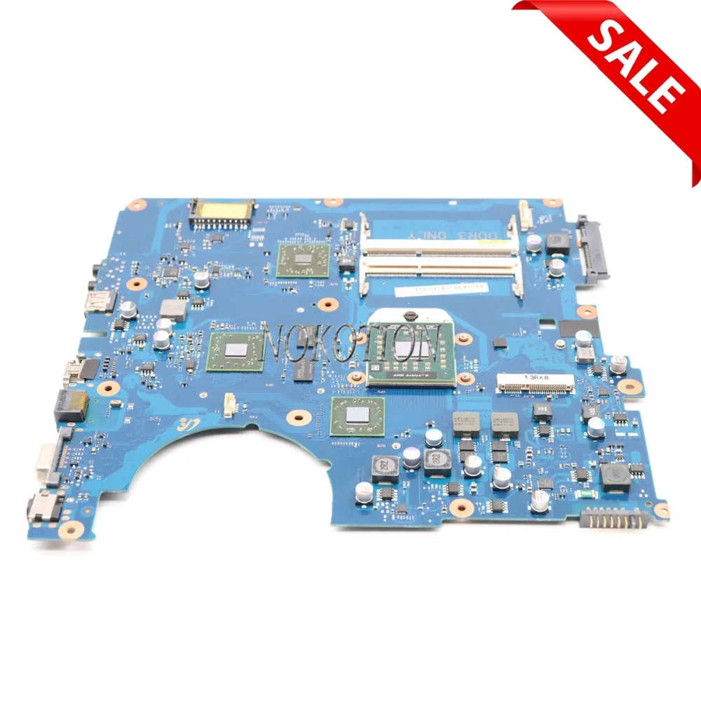 NOKOTION BA92-06827A BA92-06827B ل samsung NP-R525 R525 اللوحة المحمول AMD DDR3 BA41-01360A ATI GPU شحن وحدة المعالجة المركزية