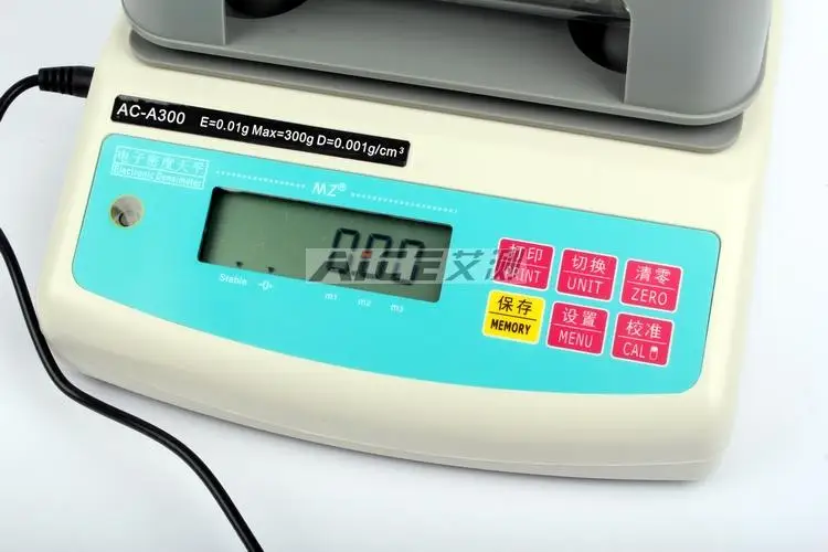 AC-A300 Densimeter твердый дензиметр резиновый пластиковый металлический провод и кабель Densimeter 0,001 г/см 3