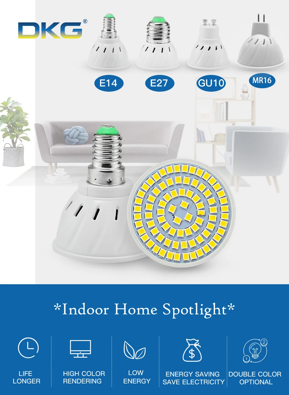 Led Spotlight E27