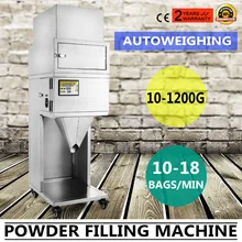 10-1200g порошок частиц машина завалки большой autoweighing машина для наполнения порошком