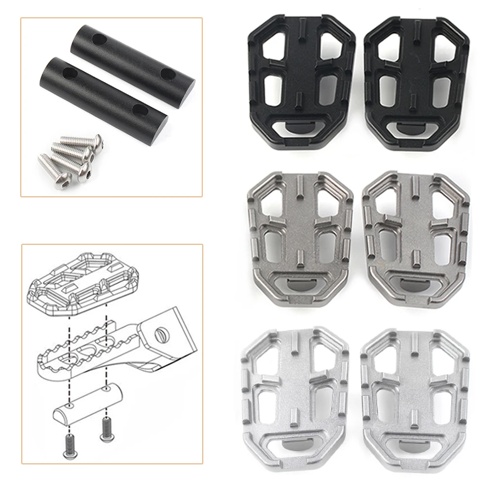 

G310GS 2017-2019 FootPeg Pedal Foot Rest For BMW R1200GS 2013-19/ R9T scrambler 2016-17 R NINET URBAN GS 2017 S1000XR 2015-17