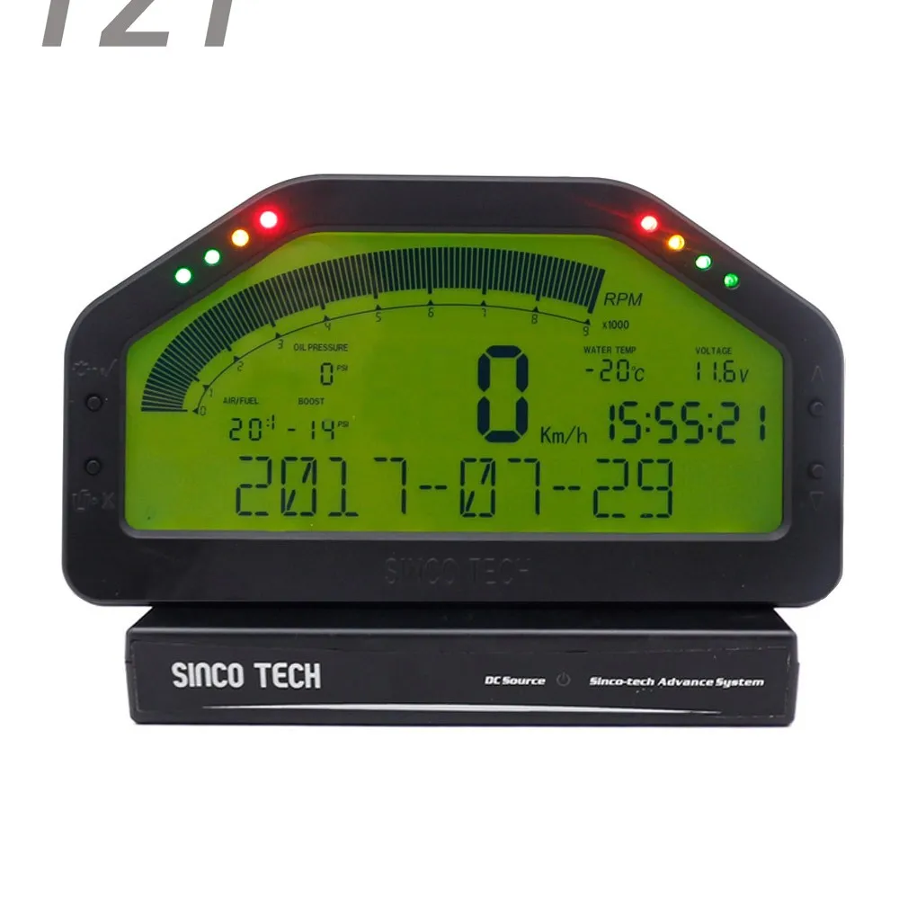 

2020 SINCOTECH DO904 Car Race Dash Bluetooth Full Sensor Dashboard LCD Rally Gauge