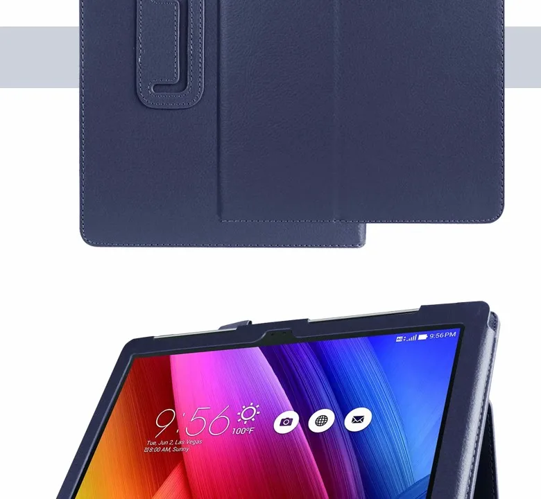 Для Asus Zenpad 10 Z300 Z300C Z300CG Z301 Z301ML Z301MFL 10,1 дюймов планшет чехол с текстурой личи из искусственной кожи защитный чехол