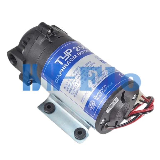 

DC 24V 60W High Pressure Micro Diaphragm Water Pump 80PSI Booster Pump