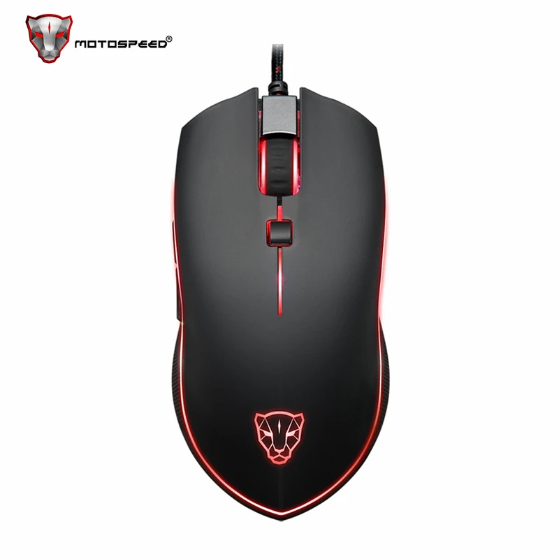 Motospeed V40 Профессиональный USB Проводная игровая Мышь 6 Кнопка оптический с