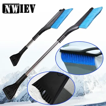 

NWIEV Multi-functional retractable ice shovel snow brush cleaning tools For Citroen C4 C5 C3 Renault Duster Megane Logan Captur